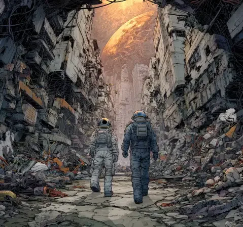 漫画条目雾隐山手记封面，雾气缭绕的山林远景